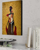 A limited edition modern awesome print named African Beauty-Chi by Sonia Malboeuf