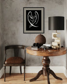 Celestal Lovers canvas print by Sonia Malboeuf