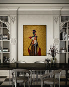 Awesome canvas print of African Beauty-Chi by Sonia Malboeuf