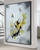 XL print of Cranes-not talking by Sonia Malboeuf