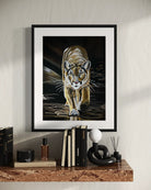 Mountain_Lion-Kojo original painting in hallway